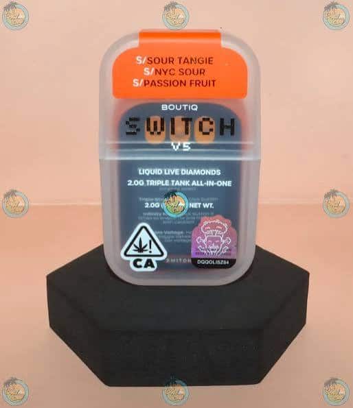 Boutiq Switch v5 - Liquid Live Diamonds - Triple Tank All-In-One (Disposable) [2G]