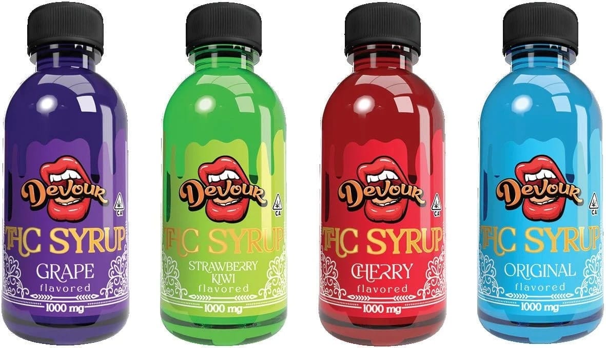 Devour THC Syrup - Nano Enhanced - Max Potency [1000mg]