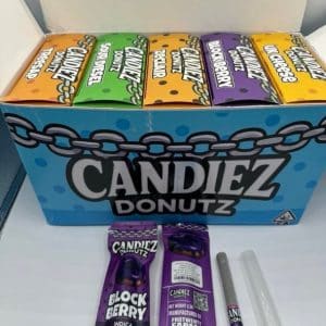 Candiez Donutz - Hash Holes -  Live Resin Infused Top Shelf Glass Tip Pre-Rolls [2G Premium Flower] + [.5G Nova Rosin]