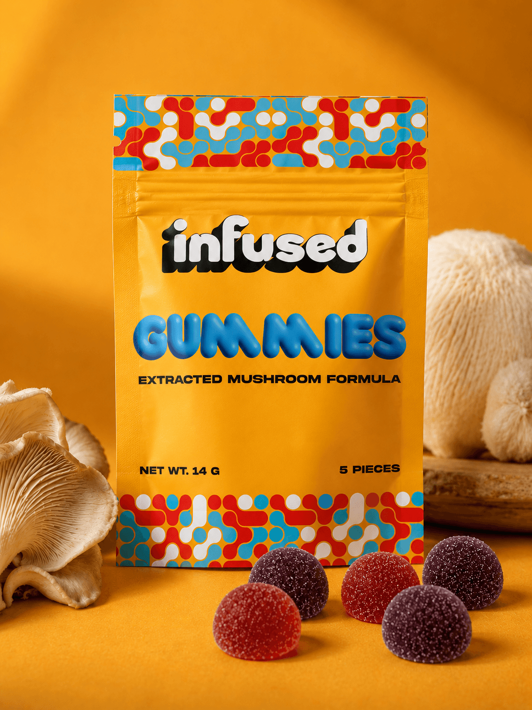 infused Gummies - *MAGIC* - Extracted Mushroom Formula (3500mg)